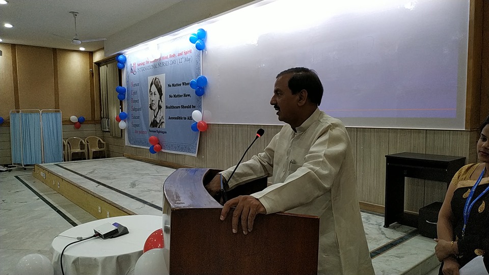 ‘International Nurses Day’ was celebrated today with great excitement & zeal at Kailash Hospital, Noida