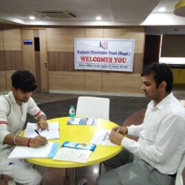 Kailash Charitable Trust Organized a Free Health Check-up Camp at ICSI, A-36, Sec-62, Noida