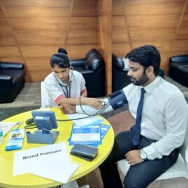 Kailash Charitable Trust Organized a Free Health Check-up Camp at ICSI, A-36, Sec-62, Noida 4