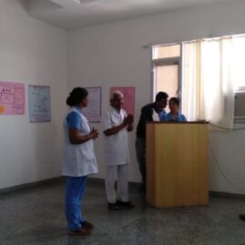World Hand Hygiene day was celebrated today with great valour & thought on the theme ‘Clean care for All, It’s in your hands’.2