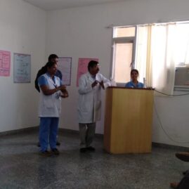 World Hand Hygiene day was celebrated today with great valour & thought on the theme ‘Clean care for All, It’s in your hands’.3