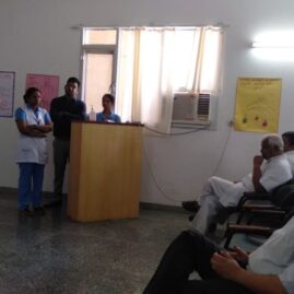 World Hand Hygiene day was celebrated today with great valour & thought on the theme ‘Clean care for All, It’s in your hands’.4