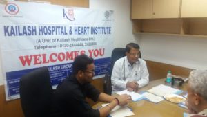 Kailash Charitable Trust Organized a Free Health Check-up Camp at Bhilangana Hydro Power, B-37, Sec-01, Noida