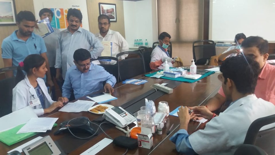 Kailash Charitable Trust Organized a Free Health Check-up Camp at Bhilangana Hydro Power, B-37, Sec-01, NoidaKailash Charitable Trust Organized a Free Health Check-up Camp at Bhilangana Hydro Power, B-37, Sec-01, Noida