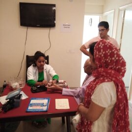 Kailash Charitable Trust organized a Free Health Check-up Camp at Erose Sampoornam ,Sector 02 Greater Noida West 1