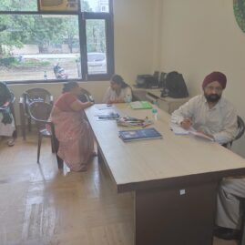 Kailash Charitable Trust, Noida in association with Cigna TTK Health Insurance has Organized a Free Health Check-up Camp at RWA Society, B-46 Sector-14, Noida on 24th August 20192