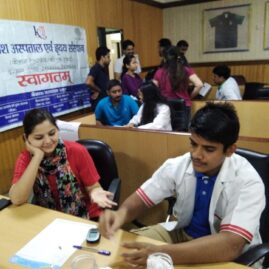 Kailash Charitable trust organized a Free Health Check-up Camp at Fran Connect, C-94 , Sector 84, Noida