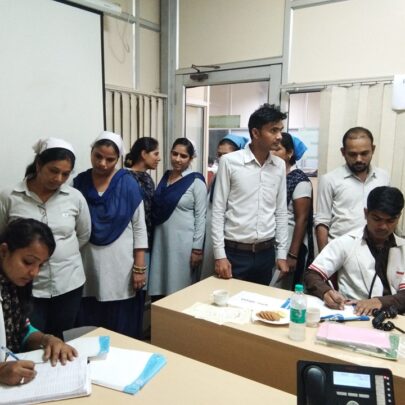 Kailash Charitable trust organized a Free Health Check-up Camp at Motherson Sumi SystemLtd. (FUSO) A- 4 Sector 84, Noida1