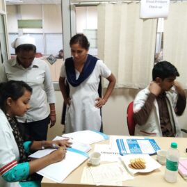 Kailash Charitable trust organized a Free Health Check-up Camp at Motherson Sumi SystemLtd. (FUSO) A- 4 Sector 84, Noida2