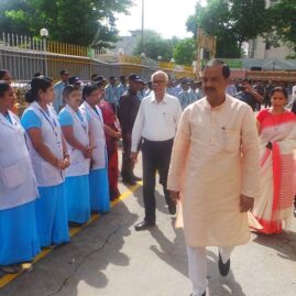 Kailash Hospital Noida celebrated the 73rd Independence Day with great zeal & patriotism in the air.2