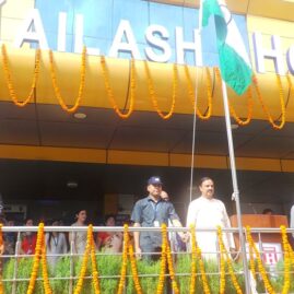 Kailash Hospital Noida celebrated the 73rd Independence Day with great zeal & patriotism in the air.4