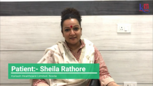 Mrs. Sonali Rathore appreciates Kailash Hospitals Staff & services for her mother-in-law’s treatment