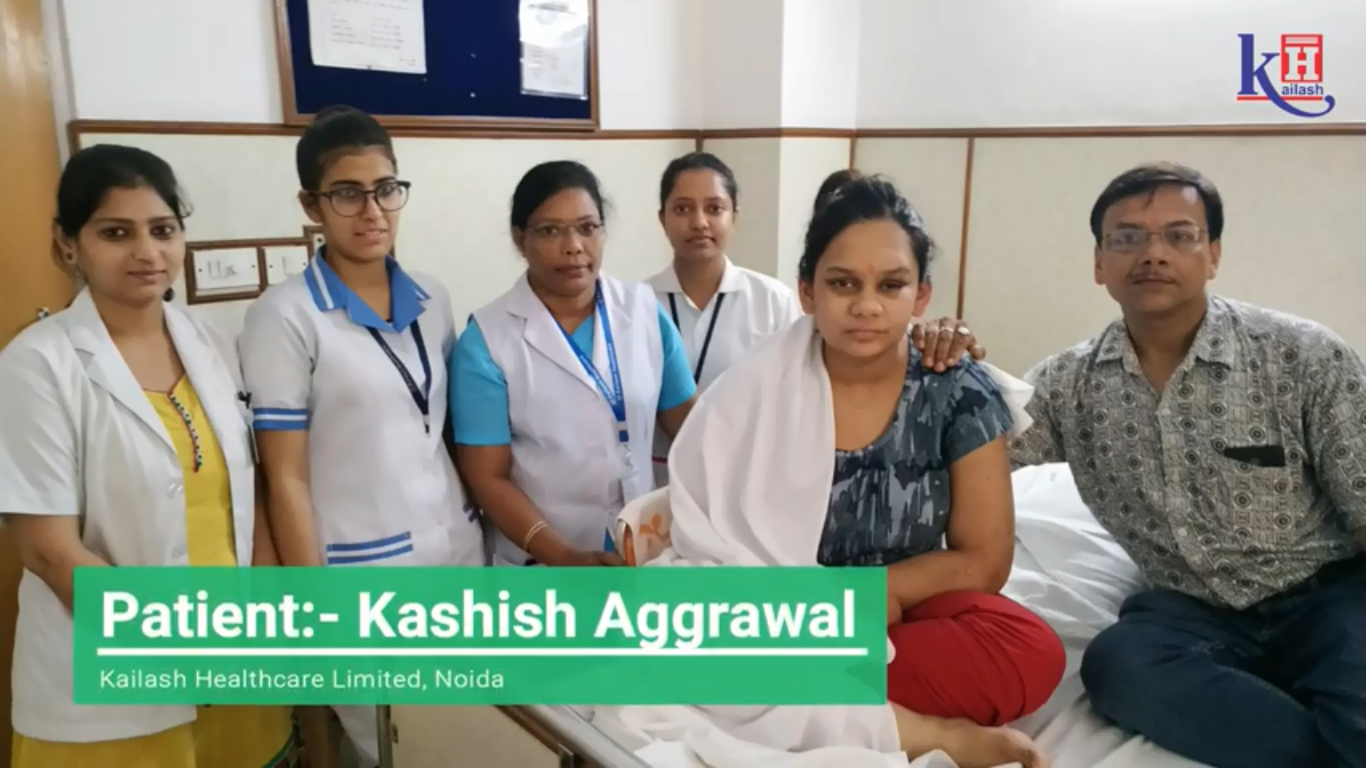 Mr. Vinay thanks all the Doctors for saving his daughter’s life & appreciates the patient-friendly services by the hospital staff.