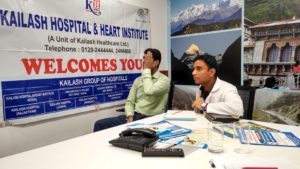 Kailash Charitable Trust, Noida Organized a Free Eye Check-Up Camp at, Indus Tower Ltd, B-5 Sector-62, Noida