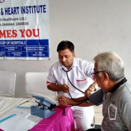 Kailash Charitable Trust, Noida has Organized a Free Health Check-Up Camp at, Galaxy North Avenue-2, Noida2