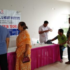 Kailash Charitable Trust, Noida has Organized a Free Health Check-Up Camp at, Galaxy North Avenue-2, Noida3