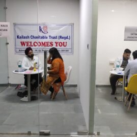 Kailash Charitable Trust, Noida has Organized a Free Health Check-up Camp at ISHIR, D-44, Sector-59, Noida1