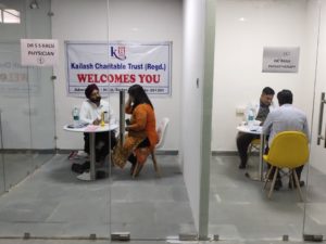 Kailash Charitable Trust, Noida has Organized a Free Health Check-up Camp at ISHIR, D-44, Sector-59, Noida