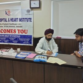 Kailash Charitable Trust, Noida has Organized a Free Health Check-up Camp at Triveni WBG, A-44, Phase-2, Noida1