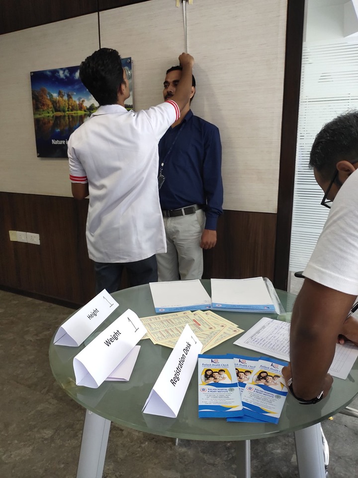 Kailash Charitable Trust, Noida has Organized a Free Health Check-up Camp at Triveni WBG, A-44, Phase-2, Noida on 31/08/2019 from 10:00 AM to 02:00 PM.