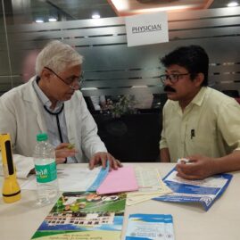 Kailash Charitable Trust, Noida has Organized a Free Health Check-up Camp2