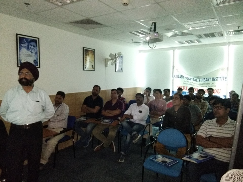 Kailash Charitable Trust organized a Health Talk show on “Stress Management” at Tata AIG General Insurance Co.Ltd. on 06 September 2019