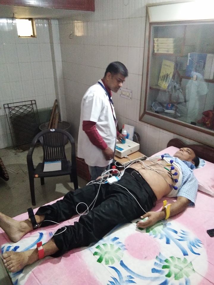 Kailash Charitable Trust, Noida in association with Sukhmay Foundation organized a Free Health Check-Up Camp at, RWA Sector 12 , Noida.