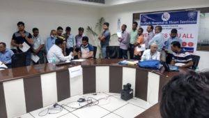 Kailash Charitable Trust, Noida organized a Free Health Check-Up Camp at, Afflatus Gravures Pvt. Ltd, A-10A Sec-68, Noida.