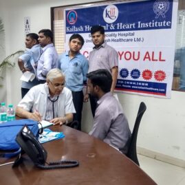 Kailash Charitable Trust, Noida organized a Free Health Check-Up Camp at, Afflatus Gravures Pvt. Ltd, A-10A Sec-68, Noida.4