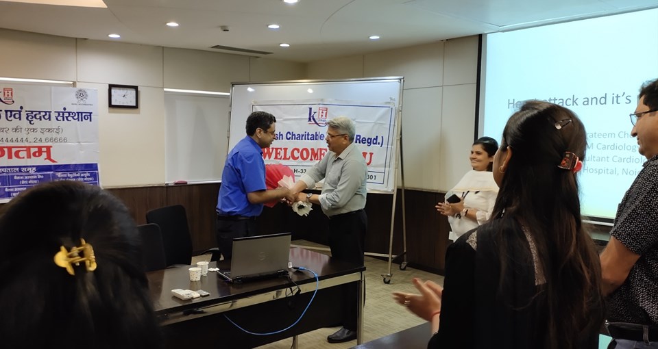 Kailash Charitable Trust organized a Health Talk show on “Cardiac Management” on the Occasion of World Heart Day