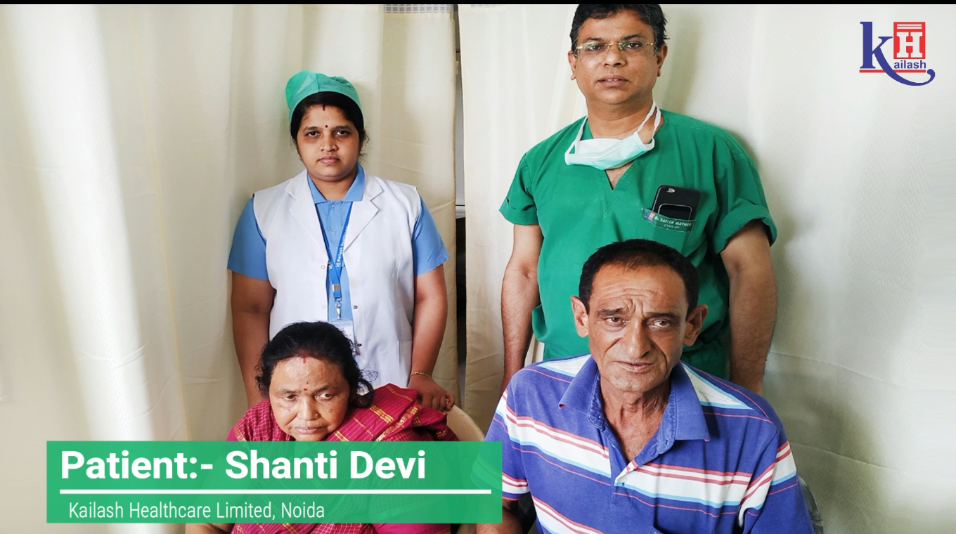 Mr. Mohan Singh heartedly appreciates Kailash Hospital’s Doctors for his wife’s cardiac treatment.