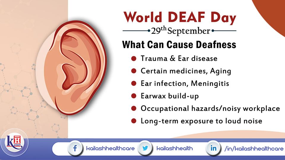 There may be many conditions causing Hearing loss. Take preventive measures to keep your hearing safe.