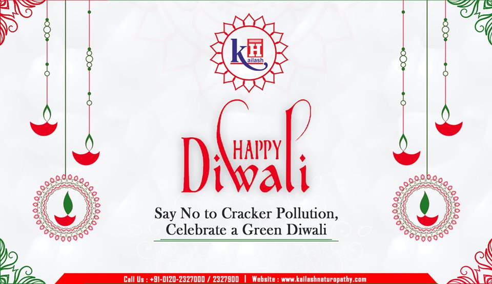 Wishing you all a Safe & Prosperous Green Diwali with No Cracker Pollution!