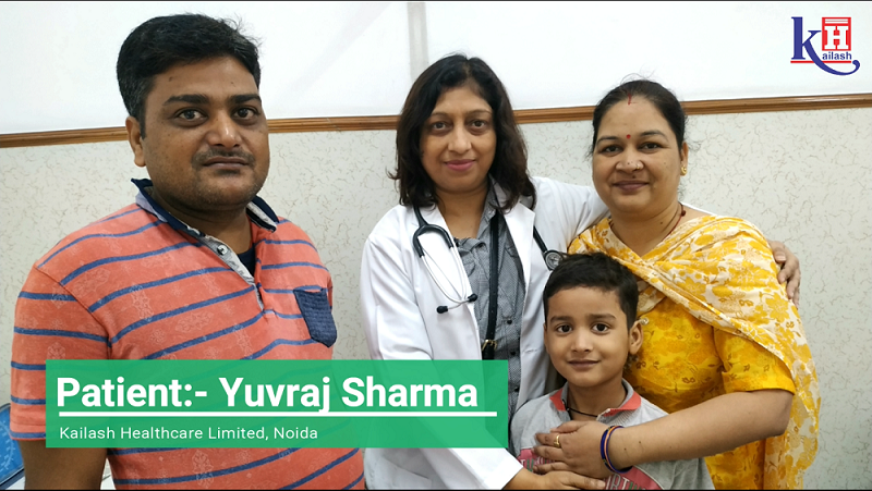 Kailash Hospital’s Pediatrician saves Yuvraj from Critical Dengue Fever !