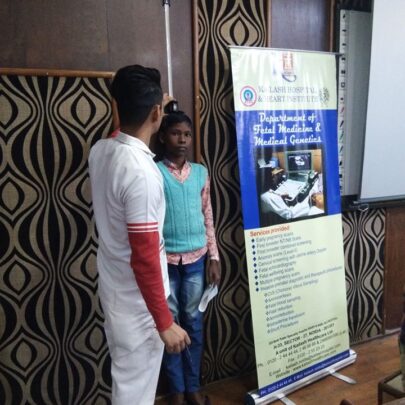 Kailash Charitable Trust, Noida Organized a Free Health Check-Up Camp at, ASN School Mayur Vihar, Phase-1