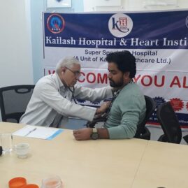 Kailash Charitable Trust, Noida Organized a Free Health Check-Up Camp at, Echo India Managed Services Pvt. Ltd, C-25, Stellar IT Park, Tower-A 3rd Floor, Sec-62, Noida2