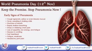 Know the early signs of Pneumonia & take proper preventive measures. Stop Pneumonia now!