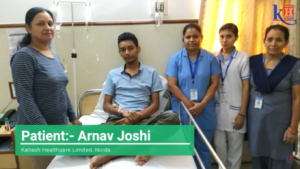 Dengue Fever - Typhoid Treatment - Patient Treated at Kailash Hospital Noida