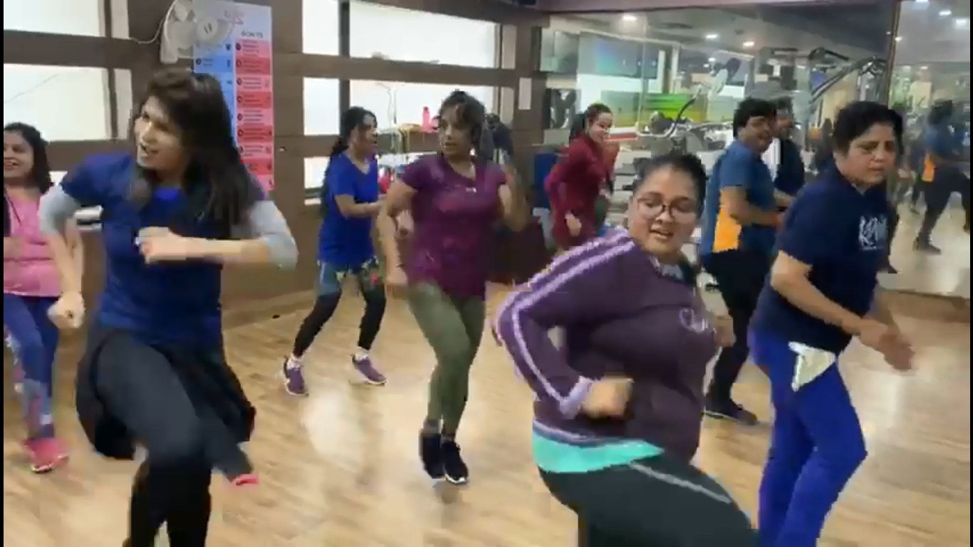 Aren’t you jealous seeing these fit & energetic members hopping with the Music with really active moves to enhance flexibility & stretching?