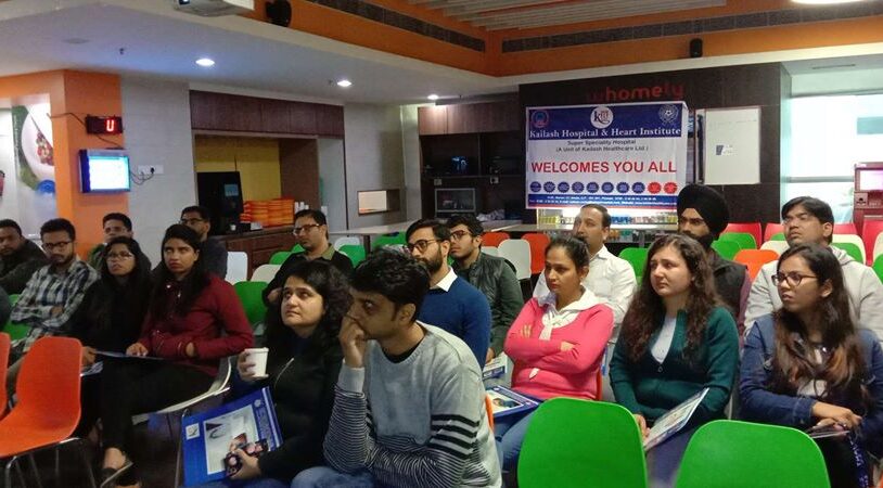 Kailash Hospital & Heart Institute Noida organized a free Health Talk Show on “Cancer Awareness” at Thales India Pvt. Ltd, Sec.-125, Noida