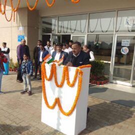Here are some vital moments from the Republic Day celebrations at Kailash Hospital Jewar.1