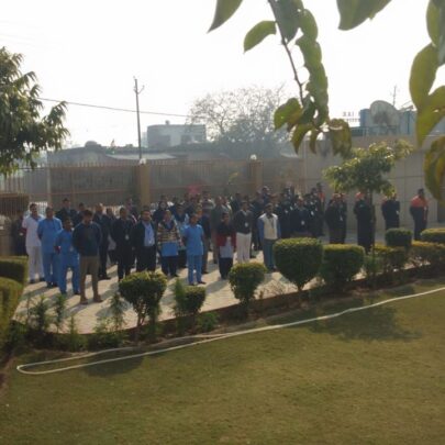 Here are some vital moments from the Republic Day celebrations at Kailash Hospital Jewar.4