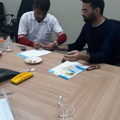 Kailash Hospital & Heart Institute, Noida Organized a Free Health Check -up camp at Applied Solar Technologies, Sector 135, Noida.4