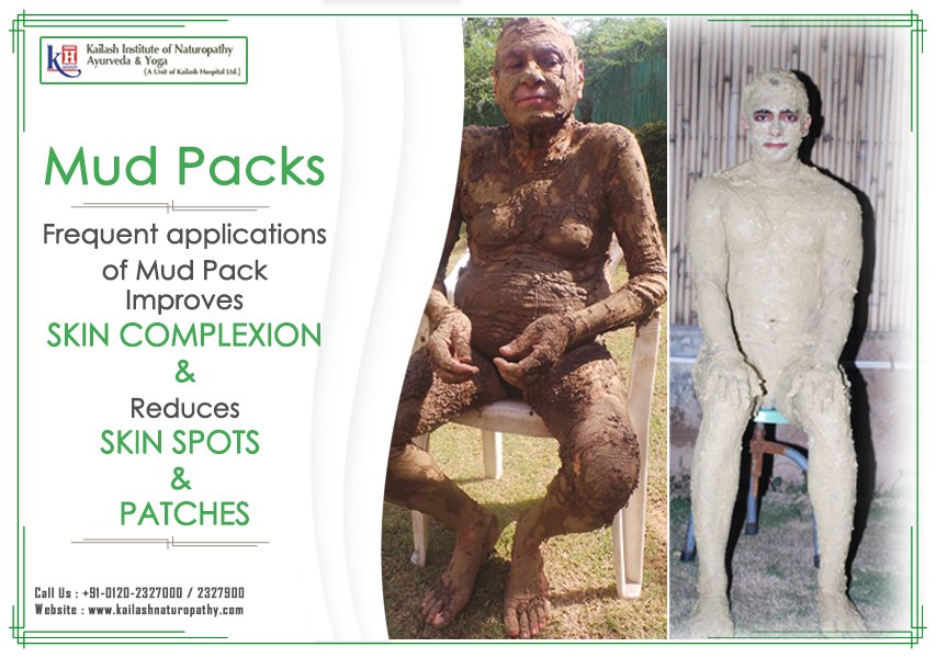 Other than Skin benefits, Mud pack applied to abdomen relieves indigestion, intestinal heat & When applied to head relieves congestive headache & pain immediately.