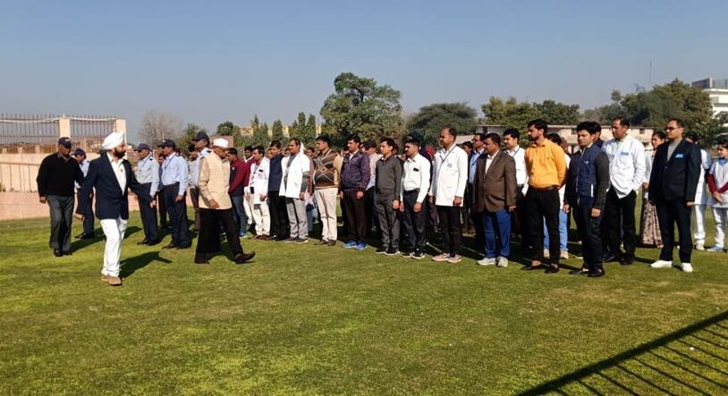 Republic Day was celebrated in all its solemnity & grandeur at Kailash Hospital, Behror.1
