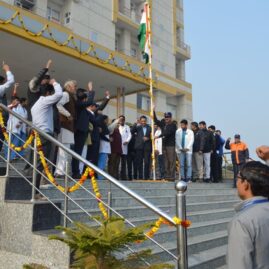 Republic Day was celebrated in all its solemnity & grandeur at Kailash Hospital, Khurja. 2