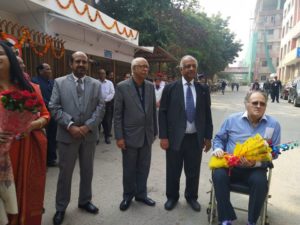 The hospital staff at Kailash Hospital, Greater Noida took pride in glorifying & celebrating the Republic Day on 26th January.