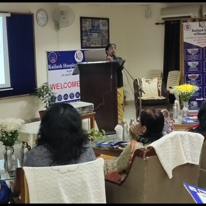 Kailash Hospital & Heart Institute organized a Talk show on “Women Health Awareness” at BHEL TOWNSHIP, Sector-17, Noida