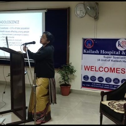 Kailash Hospital & Heart Institute organized a Talk show on “Women Health Awareness” at BHEL TOWNSHIP, Sector-17, Noida1