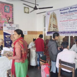 Kailash Hospital & Neuro Institute, in association with Noida Lok Manch Organized a Free Health Check-Up Camp at, Dharam Public School, Sector-22 Noida3